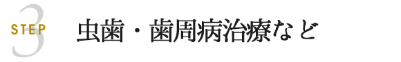 虫歯・歯周病治療など