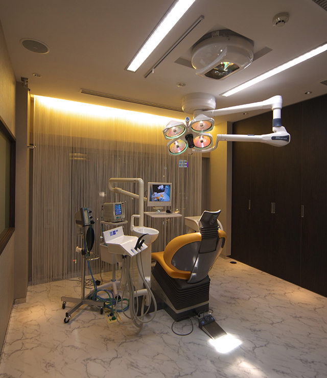 診療室は全て個室患者様が安心してくつろげる快適な診療空間